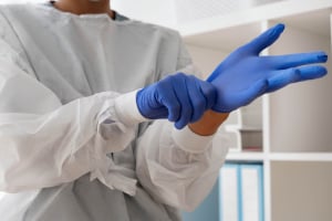 gants en nitrile
