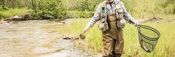 Fishing outfits and equipment