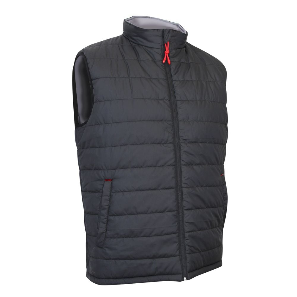 Blouson matelassé réversible sans manches LMA Rebel Noir