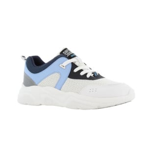 Basket confortable tendance Femme Safety Jogger SLOAN O1 LOW ESD SRC bleu