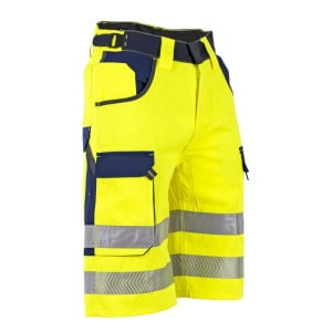 High visibility multi-pocket work Bermuda shorts LMA BOUGIE