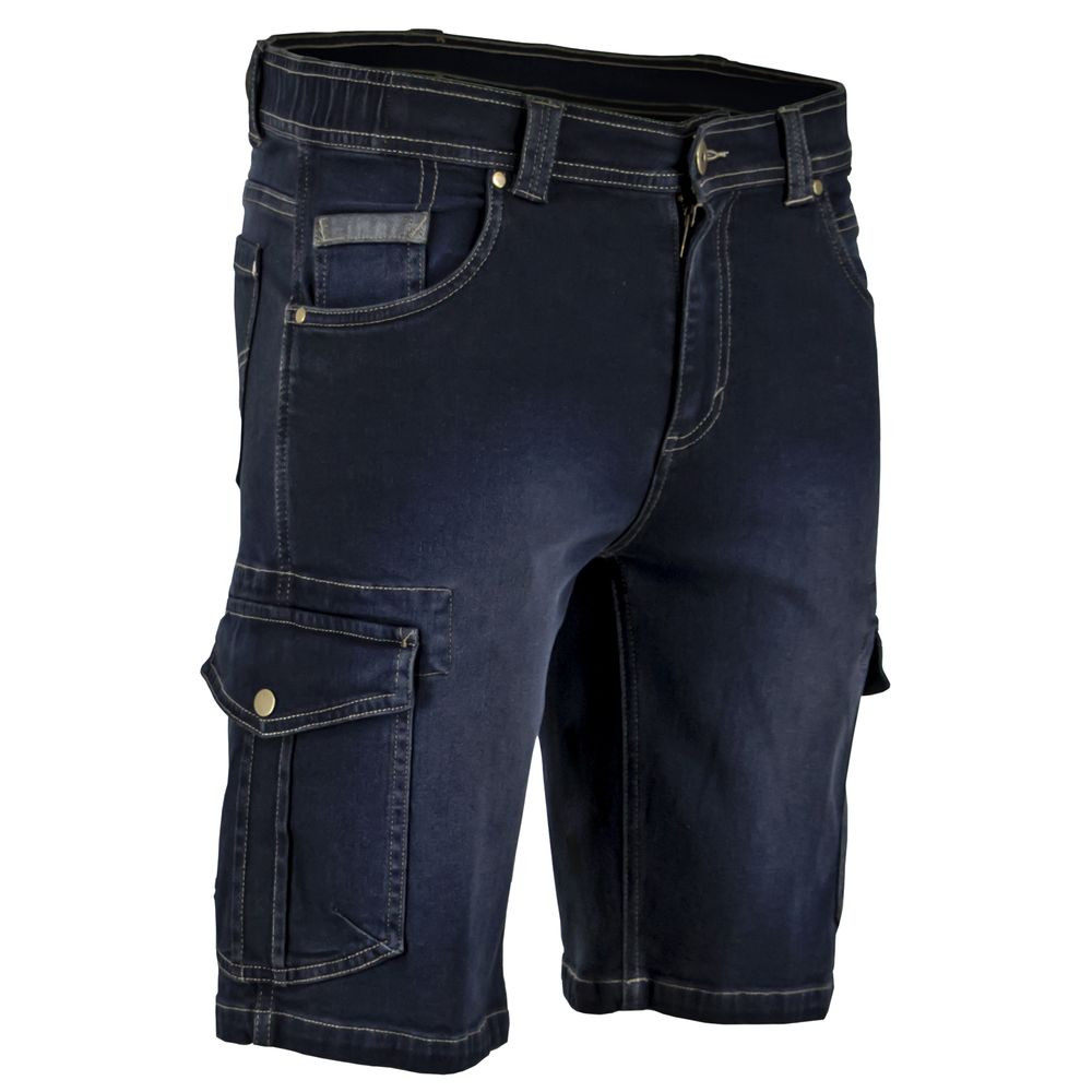 Bermuda denim stretch multipoche LMA RADE
