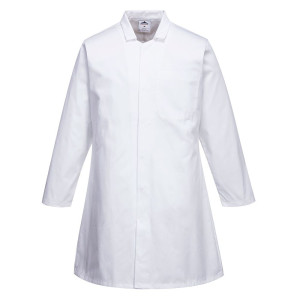 Blouse Homme Agroalimentaire 1 poche Portwest Blanc