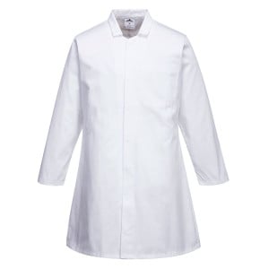 Blouse Homme Agroalimentaire 1 poche Portwest Blanc
