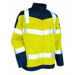 Blouson bicolore haute visibilité zéro métal LMA PRECAUTION