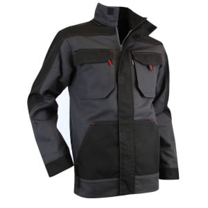 Blouson de travail bicolore LMA Ceramique gris noir