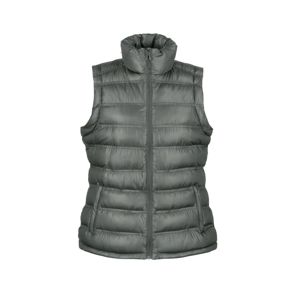 Bodywarmer matelassé protège-menton FEMME Result ICE BIRD PADDED Gris