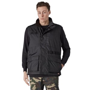 Bodywarmer respirable imperméable UTILITY homme Dickies noir