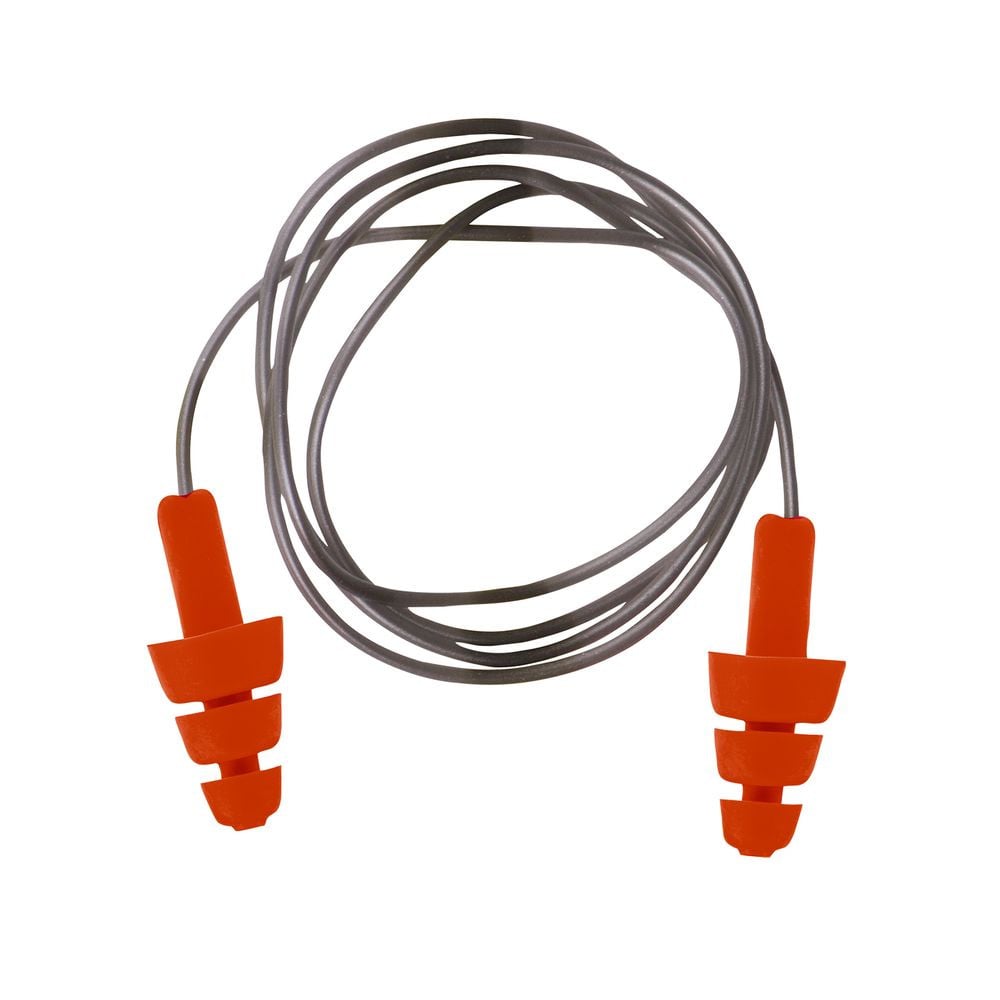 Bouchon TPE Réutilisable avec cordelette 50 paires Portwest