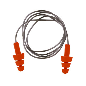 Tappi Auricolari In Silicone Riutilizzabili - 30 Pezzi Con Cordino, Per Dormire, Lavoro, Studio E Nuoto