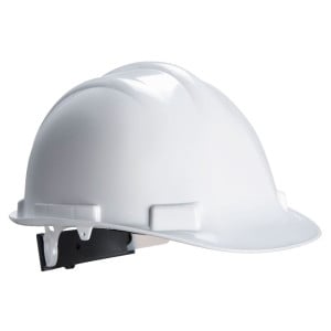 Casque de chantier à crémaillère Portwest Experbase - Blanc