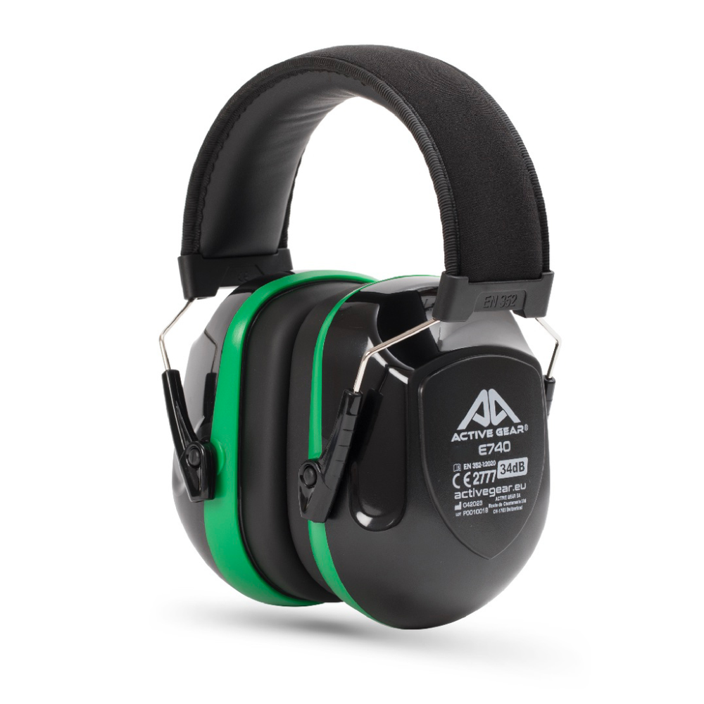 Casque antibruit léger avec serre-tête confort ACTIVE GEAR Premium Active Ear SNR 34 dB_vue_de_biais