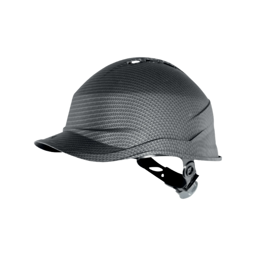 Casque de chantier ventilé en carbone DELTA PLUS DIAMOND VI