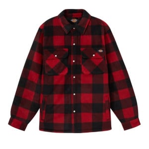 Chemise bucheron matelassée Dickies PORTLAND rouge