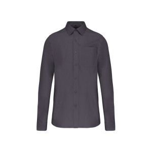 Chemise popeline manches longues Kariban