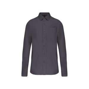 Chemise popeline manches longues Kariban
