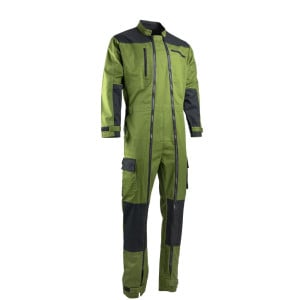 Combinaison de travail double zip bicolore multipoche LMA TRIDENT