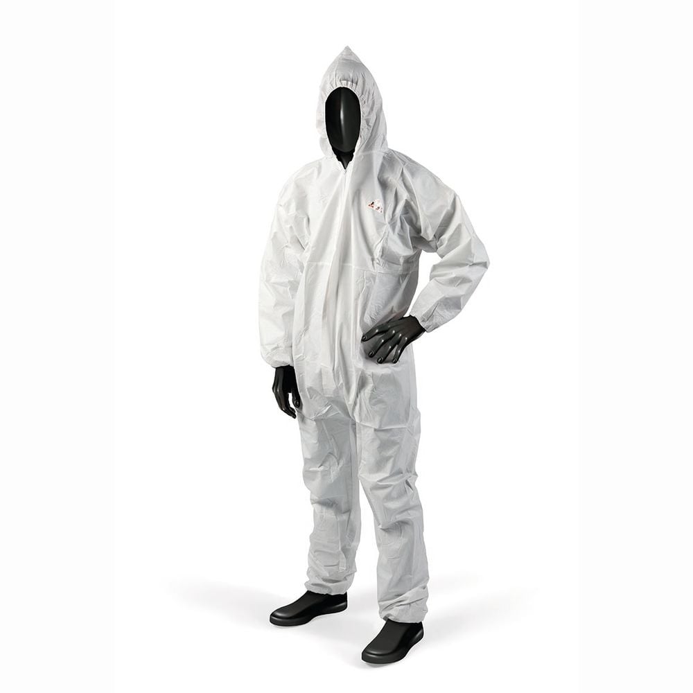 Combinaison jetable respirante à rabat et capuche PIP (lot de 25)