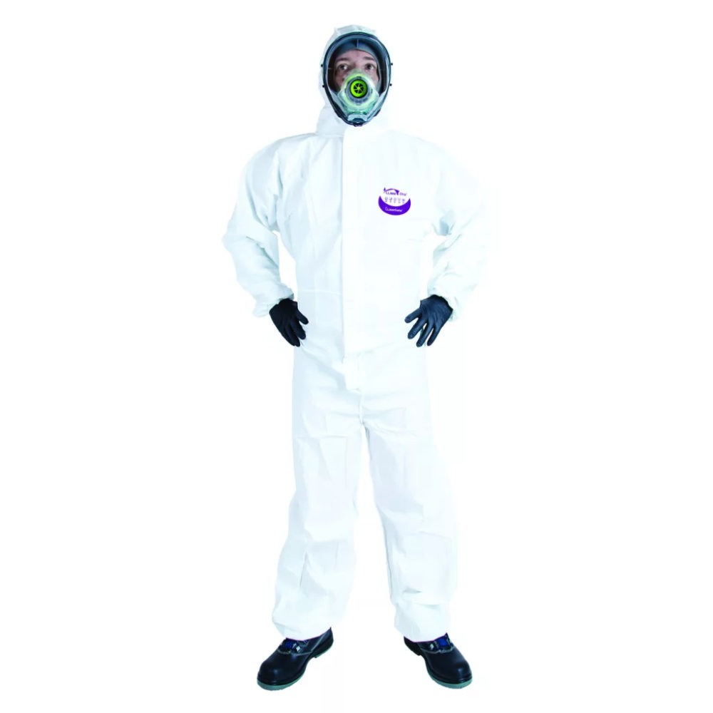 Combinaison jetable à capuche en film microporeux WeePro WeeSafe Medicom Type 5/6