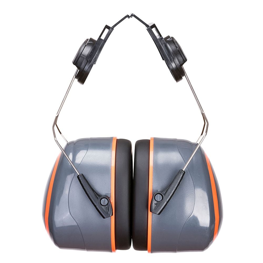 Coquilles anti-bruit HV extreme monté sur casque Portwest