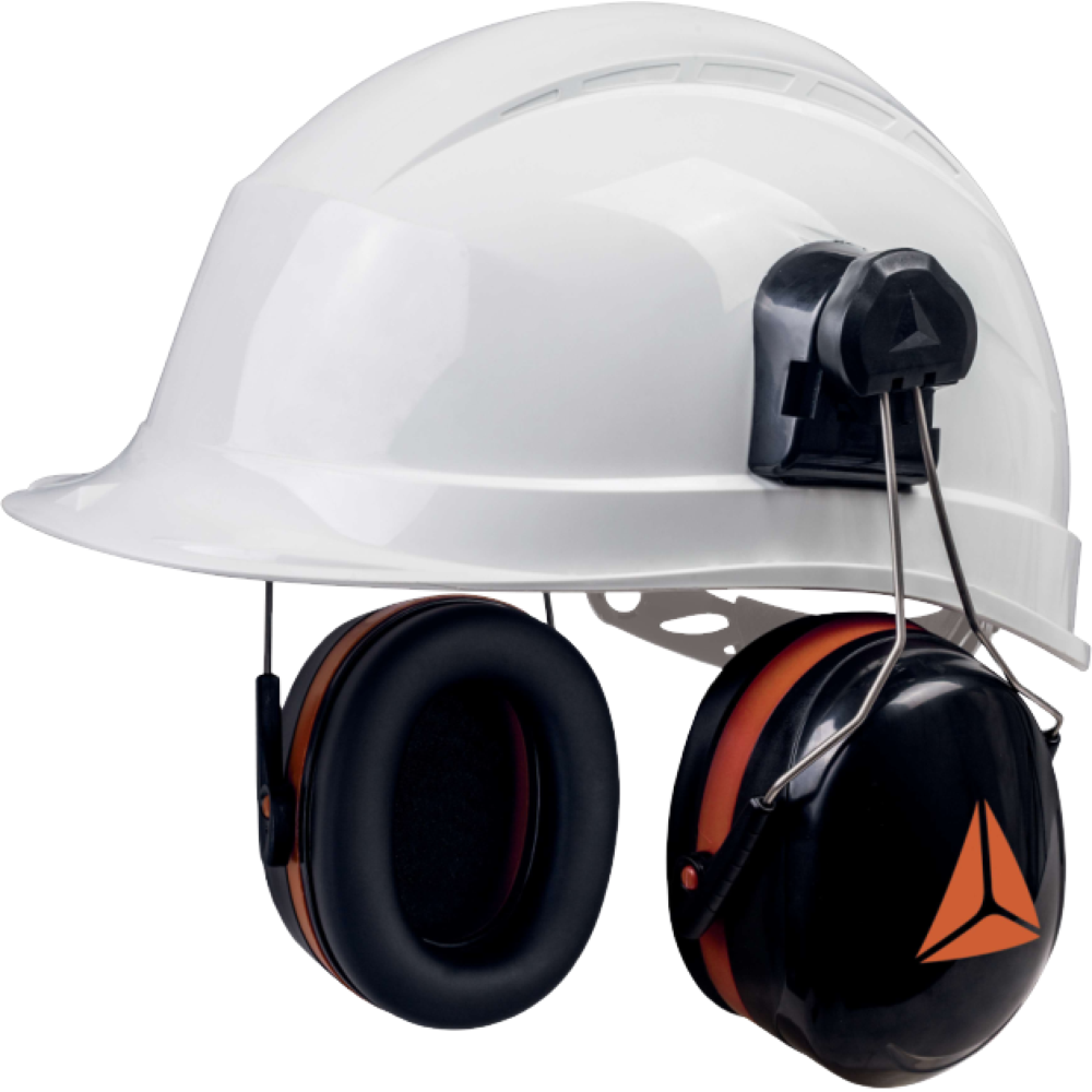 Coquilles antibruit SNR 30 dB MAGNY HELMET 2 pour casque de chantier DELTA PLUS DIAMOND 5