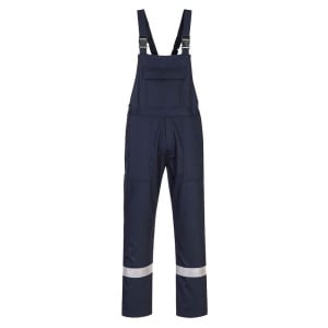 Cotte de travail à bretelles Bizweld Iona résistante à la flamme Portwest