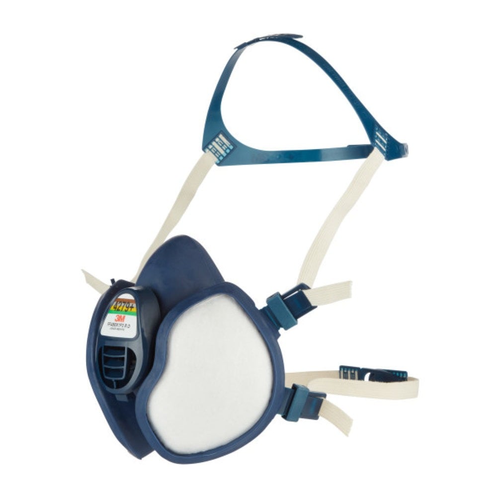 Demi-masque de protection respiratoire filtres intégrés FFABEK1P3RD 3M Série 4279+