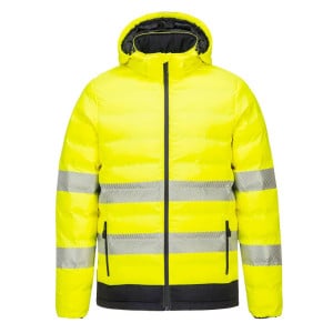 Doudoune chauffante haute visibilité par ultrasons PORTWEST