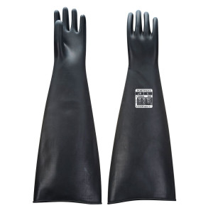 Schwerer Latex-Chemie-Gummihandschuh 60 cm Portwest