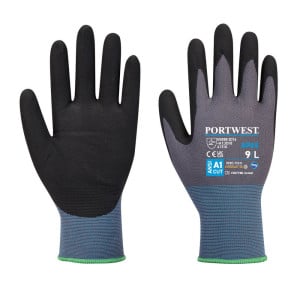 Gants de travail anti-abrasion anti-déchirure NPR Pro Mousse Nitrile Portwest paire
