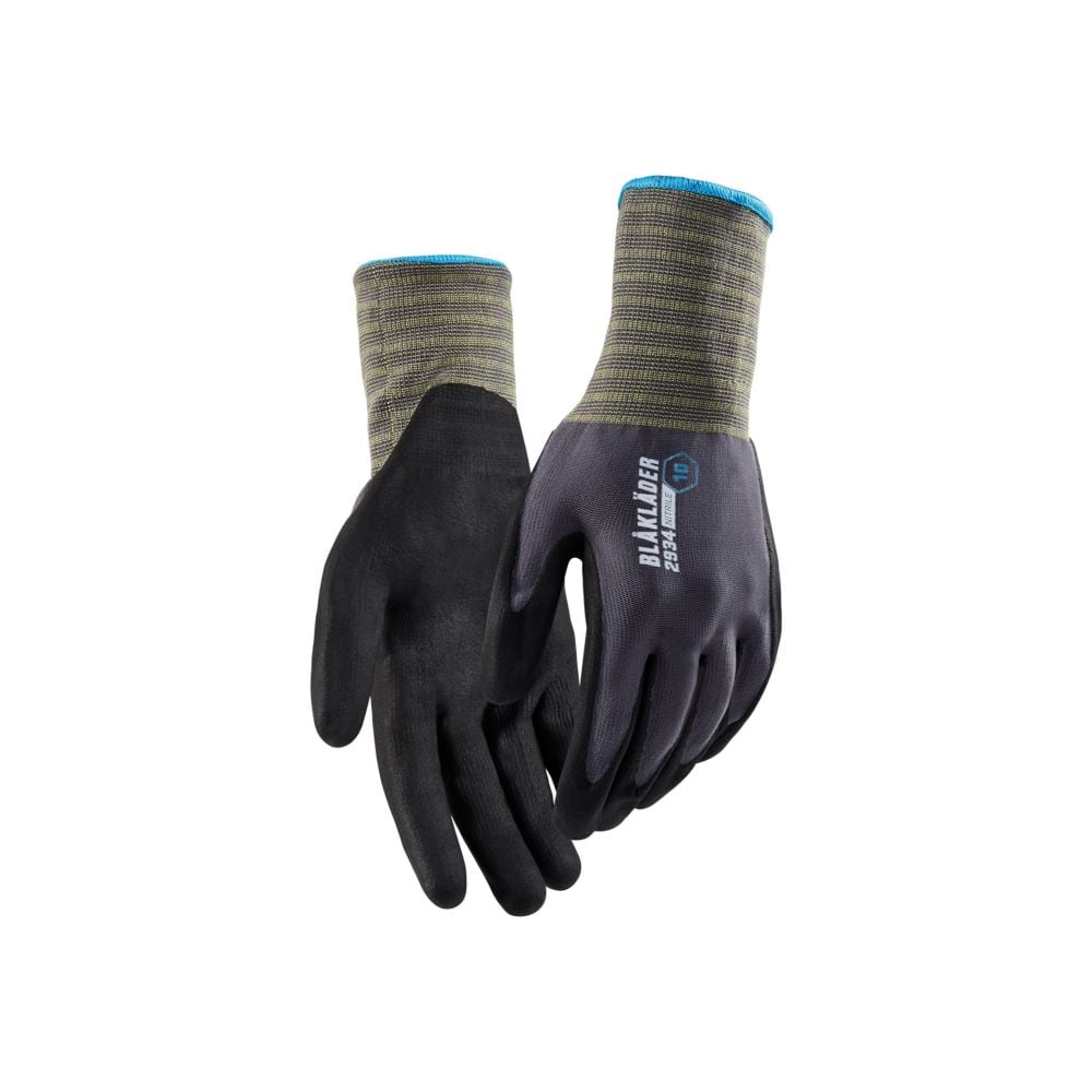 Gants de travail en nitrile trempé BLAKLADER