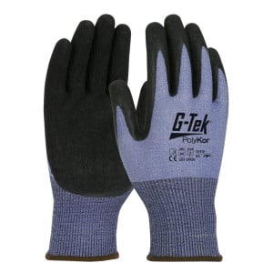 G-TEK crepe LATEX coated work gloves (lot of 12 pairs)