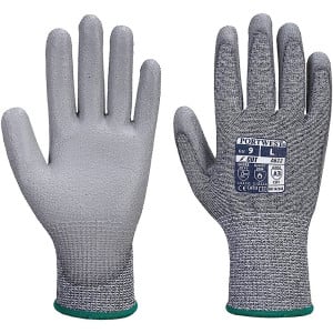 Gants anti-coupure paume PU niveau C Portwest A622
