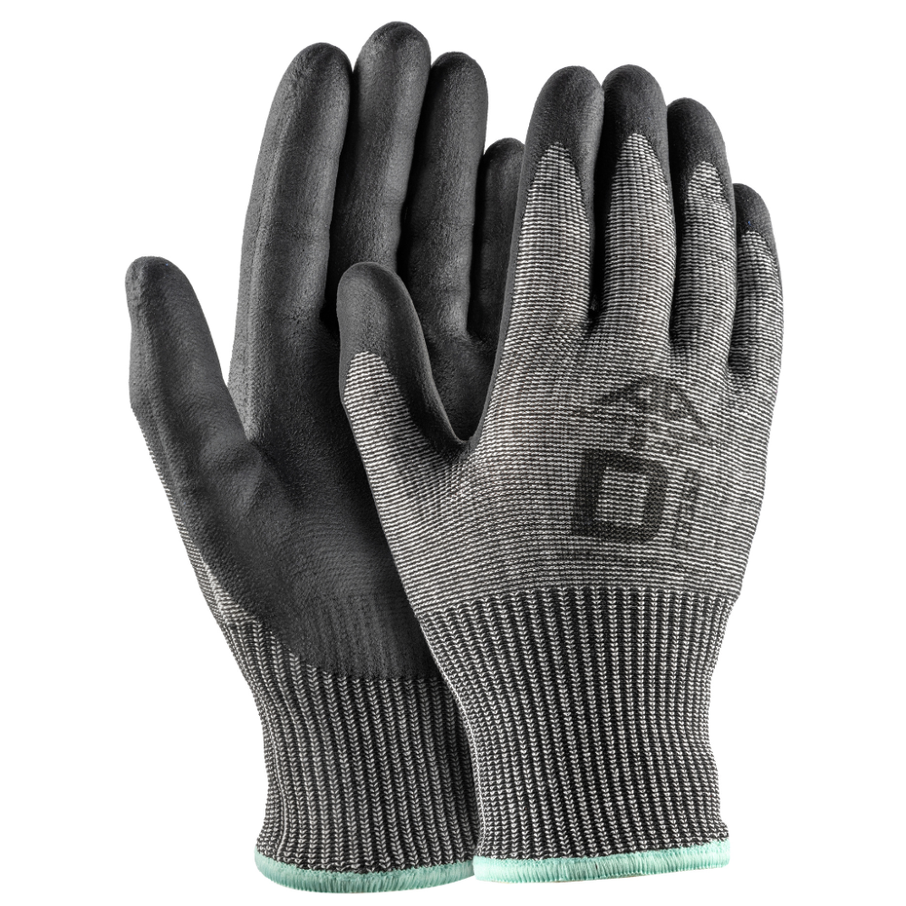 Gants de protection confortables anti-coupure pour surfaces sèches et huileuses CUT ACTIVE GEAR (Lot de 12)