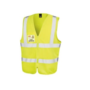 Result Zipped High Vis Vest