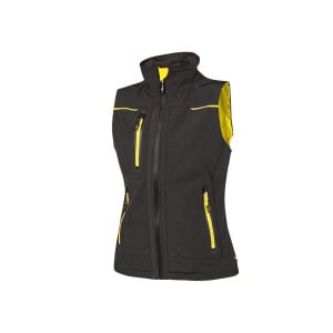 Gilet softshell U-POWER Universe femme noir
