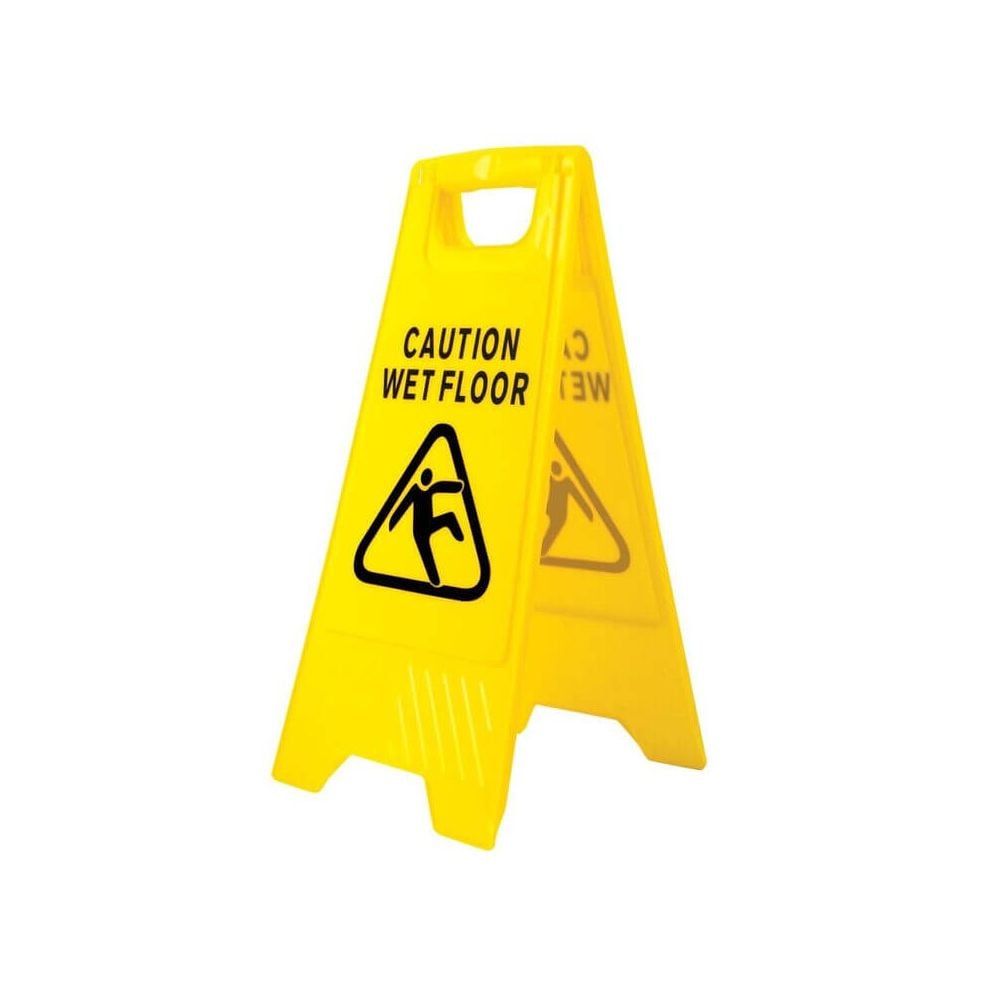 Signalisation pour sol mouillé Portwest Jaune