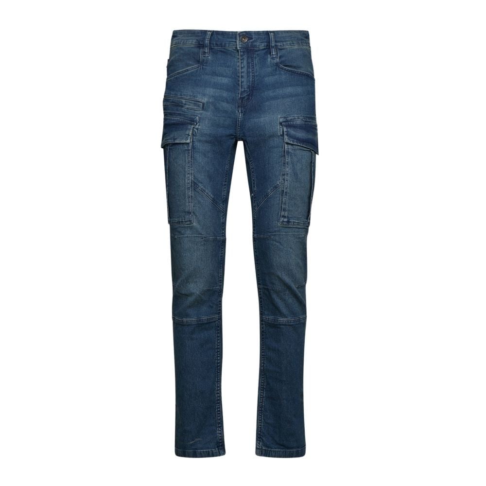 Jean de travail multipoches denim stretch slim Diadora STONE Oxwork