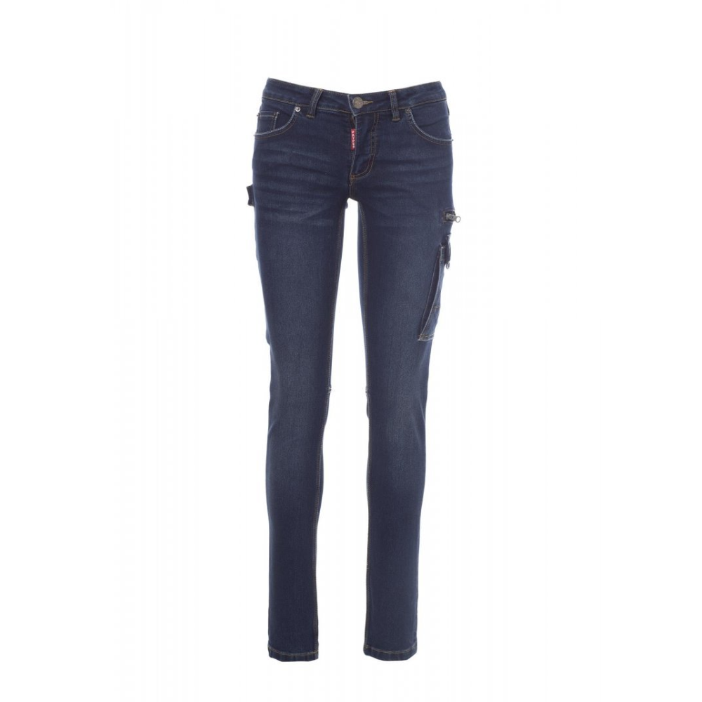 Jean de travail stretch multipoches femme WEST LADY PAYPER