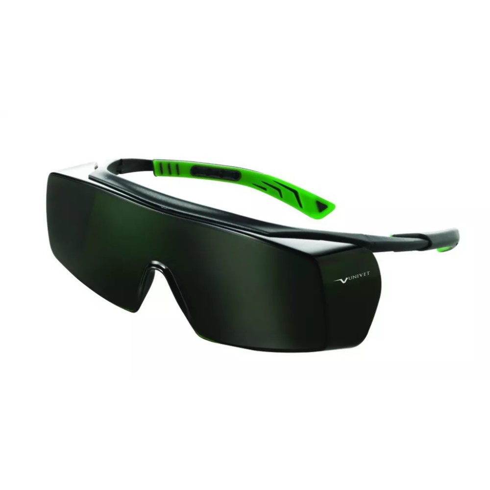 Lunettes de protection de soudeur ultra-confortables compatibles lunettes de vue teinte 5 UNIVET