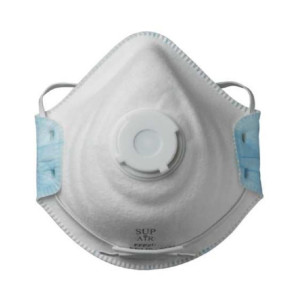 Masque respiratoire coque avec valve Sup Air FFP2 D SL (boîte de 10 masques)