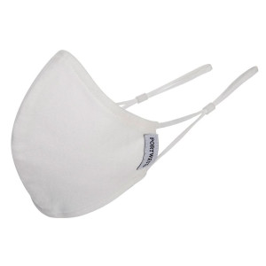 Maschera facciale riutilizzabile in tessuto antimicrobico a 2 strati Portwest (scatola da 25)