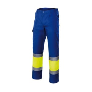 High visibility two-tone trousers VELILLA