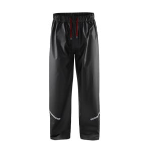 Pantalon de pluie Blaklader avec bandes réflechissantes  Noir