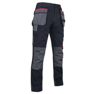 Pantalon de travail à genouillères multi poches LMA Minerai