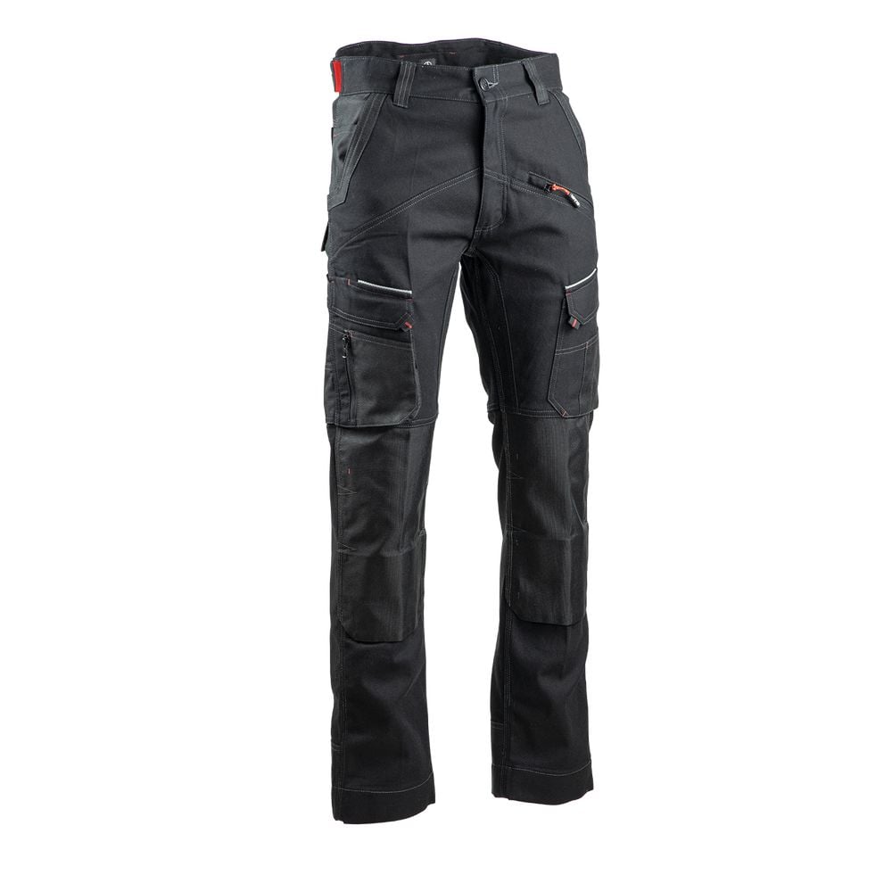 Pantalon de travail stretch bicolore poches genouillères LMA CORTEX