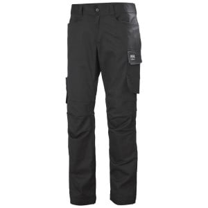 Pantalon de travail stretch Manchester Helly Hansen noir devant