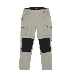 Pantalon de travail TECH PERFORMANCE Diadora - Gris - Face