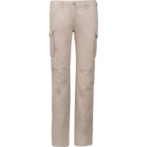 Pantalon léger multipoches FEMME KARIBAN beige