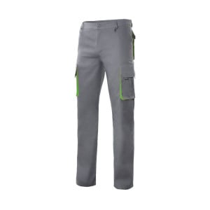 Two-tone multi-pocket trousers VELILLA